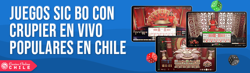 juegos con crupier en vivo sic bo